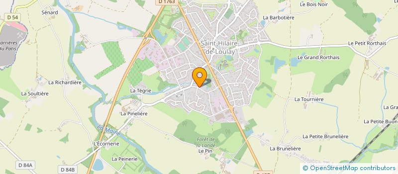 localisation de l'entreprise MADAME MARION RETAILLEAU à MONTAIGU-VENDEE