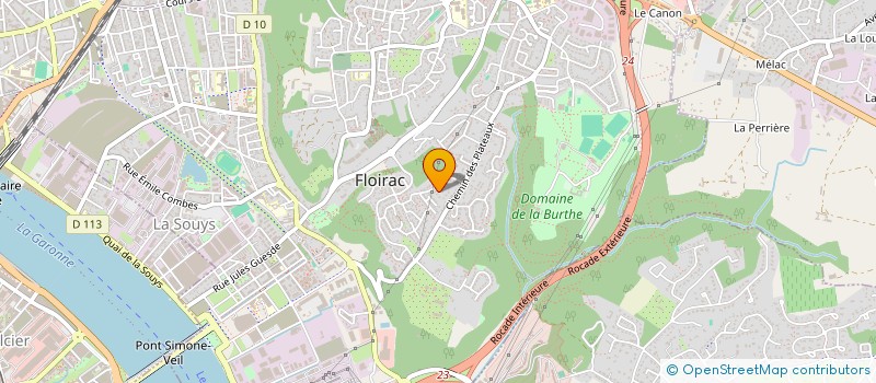 localisation de l'entreprise MADAME MARION RICHARD  FLOIRAC