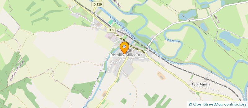 localisation de l'entreprise MADAME MARION RICHARD  REMILLY-AILLICOURT