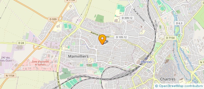 localisation de l'entreprise MADAME MARION RICHET à CHAMPHOL