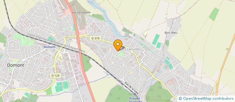 localisation de l'entreprise MADAME MARION RIGAL  EZANVILLE