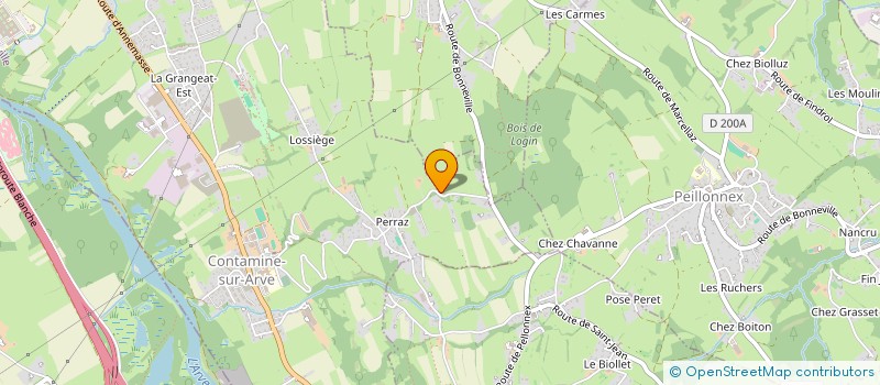 localisation de l'entreprise MADAME MARION RIGAUDIN  CONTAMINE-SUR-ARVE