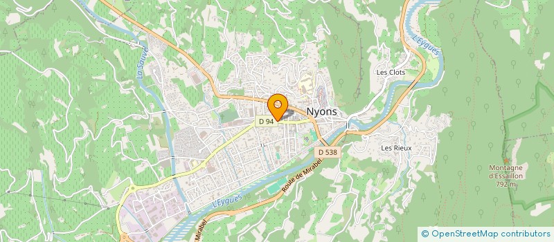 localisation de l'entreprise MADAME MARION RINGENBACH à NYONS