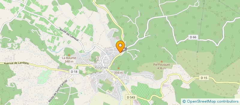 localisation de l'entreprise MADAME MARION RIOCREUX  ROGNES