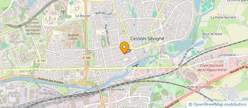 localisation de l'entreprise MADAME MARION RIVRON  CESSON-SEVIGNE