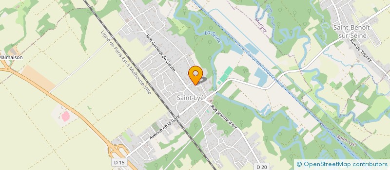 localisation de l'entreprise MADAME MARION RIZAUCOURT  SAINT-LYE