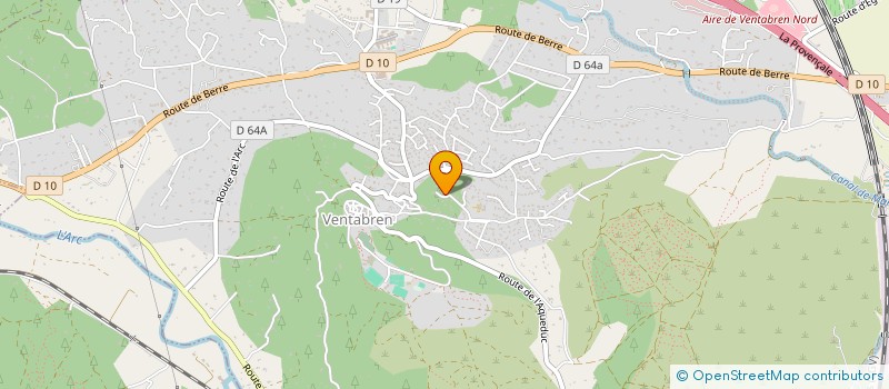localisation de l'entreprise MADAME MARION ROBERT  VENTABREN