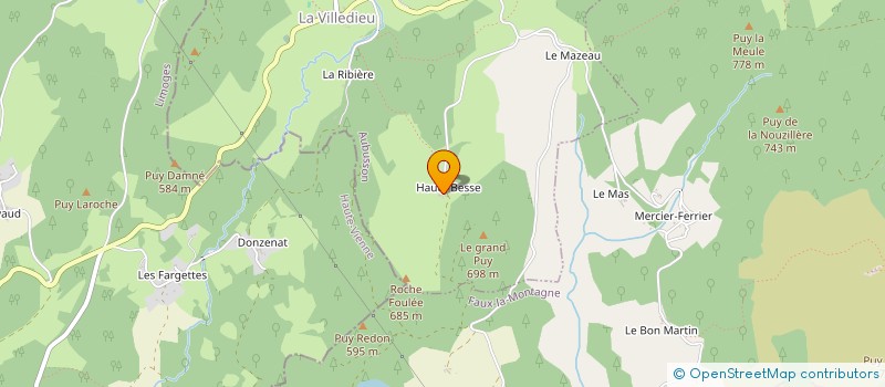 localisation de l'entreprise MADAME MARION ROBERT  LA VILLEDIEU