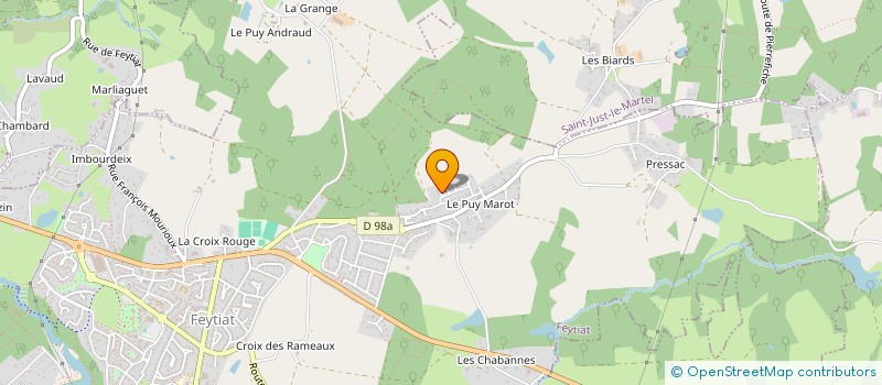 localisation de l'entreprise MADAME MARION ROBERT à FEYTIAT