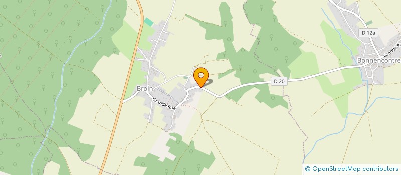 localisation de l'entreprise MADAME MARION ROBIN  BROIN