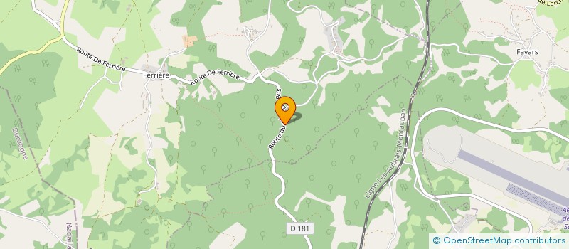 localisation de l'entreprise MADAME MARION ROCHELLI  CHARTRIER-FERRIERE