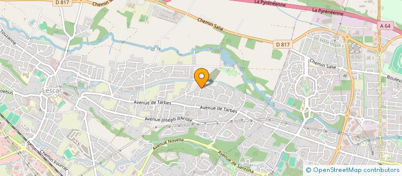 localisation de l'entreprise MADAME MARION RODRIGUES  LESCAR