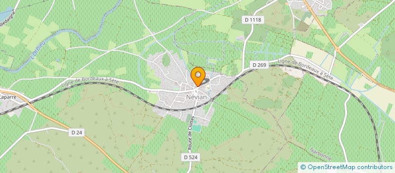 localisation de l'entreprise MADAME MARION RODRIGUEZ  ARGELIERS