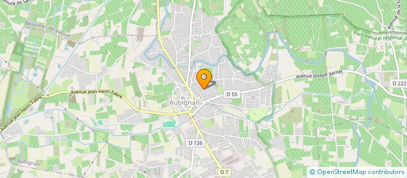 localisation de l'entreprise MADAME MARION ROLLET  AUBIGNAN