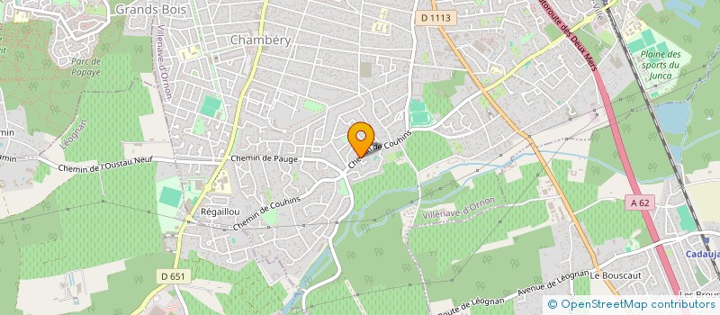 localisation de l'entreprise MADAME MARION ROMBA  VILLENAVE-D'ORNON