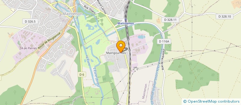 localisation de l'entreprise MADAME MARION RONNAY à MAINTENON
