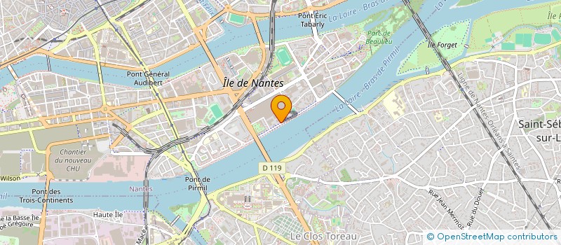 localisation de l'entreprise MADAME MARION ROPARS à NANTES