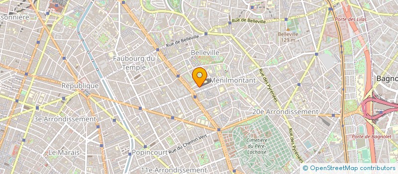 localisation de l'entreprise MADAME MARION ROSE  PARIS