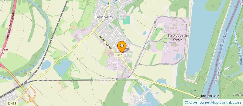 localisation de l'entreprise MADAME MARION ROSSLER  BEINHEIM