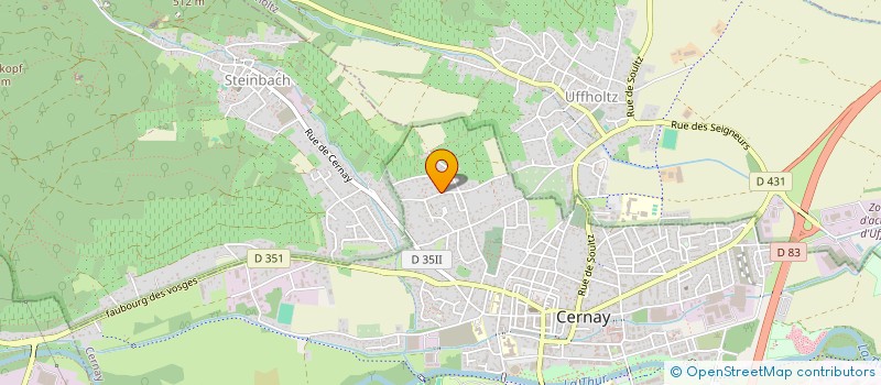 localisation de l'entreprise MADAME MARION ROTH  CERNAY