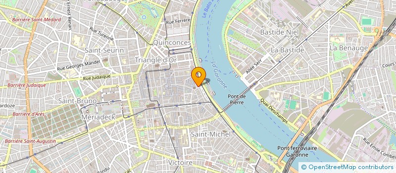 localisation de l'entreprise MADAME MARION ROUCHAUD  BORDEAUX