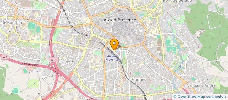 localisation de l'entreprise MADAME MARION ROULET  AIX-EN-PROVENCE