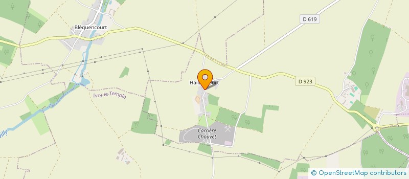 localisation de l'entreprise MADAME MARION ROUTIER  SAINT-CREPIN-IBOUVILLERS