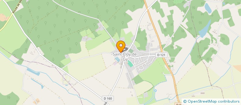 localisation de l'entreprise MADAME MARION ROUYER BOULANGER  SAINT-ELOY-DE-GY