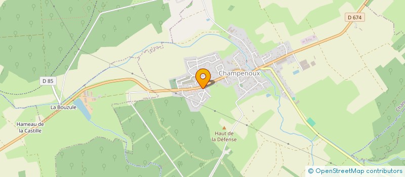 localisation de l'entreprise MADAME MARION ROZENSTHEIM  CHAMPENOUX