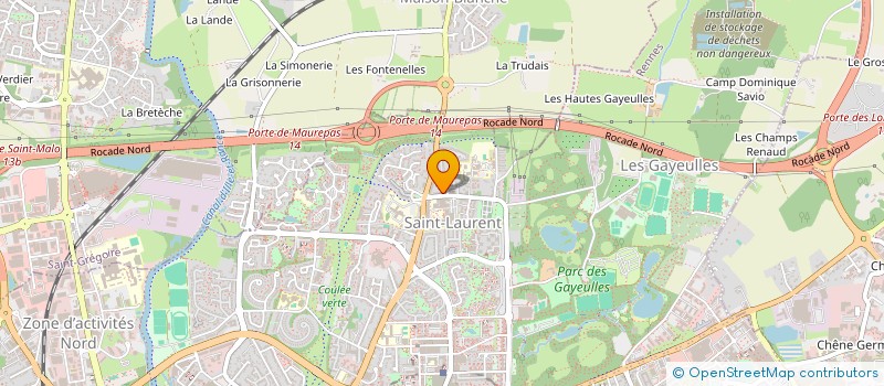 localisation de l'entreprise MADAME MARION RUBIO  RENNES