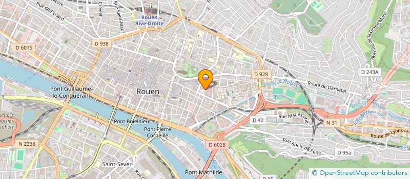 localisation de l'entreprise MADAME MARION SAINT AUBIN  ROUEN