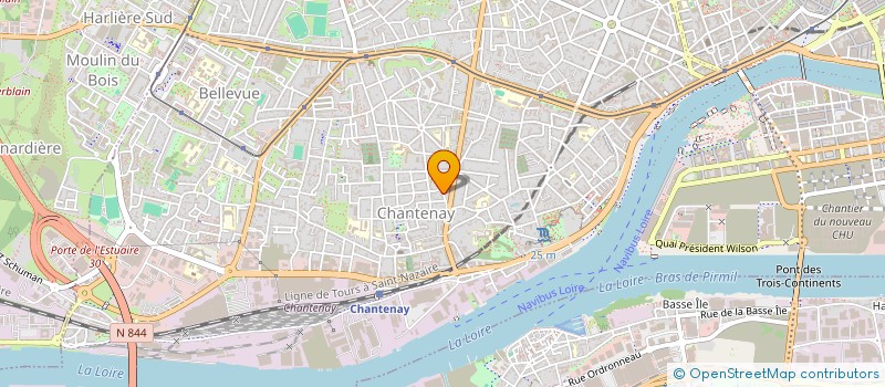 localisation de l'entreprise MADAME MARION SAINT-JEAN  NANTES