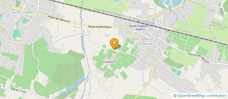 localisation de l'entreprise MADAME MARION SAJOUS  SAINT-SULPICE-ET-CAMEYRAC