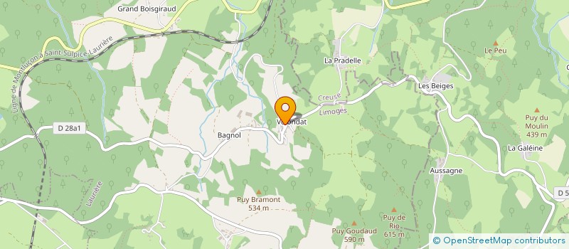 localisation de l'entreprise MADAME MARION SANDNER à LAURIERE