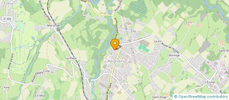 localisation de l'entreprise MADAME MARION SAPIN  REIGNIER-ESERY