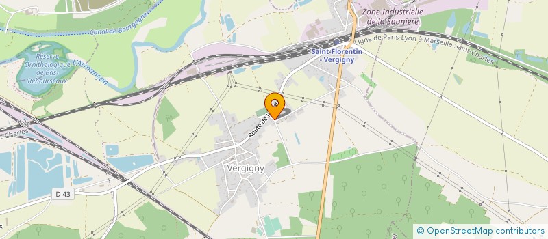localisation de l'entreprise MADAME MARION SASSIER  VERGIGNY