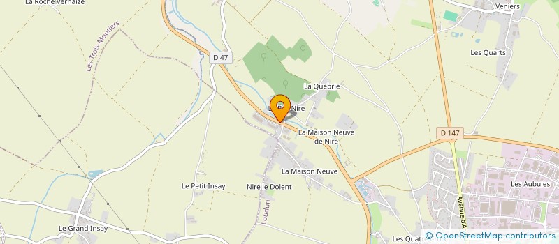 localisation de l'entreprise MADAME MARION SAUVALLE à LOUDUN