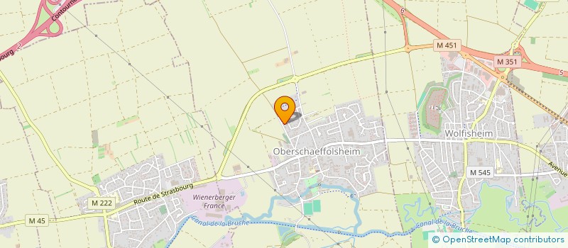 localisation de l'entreprise MADAME MARION SCHAEFFER  SCHNERSHEIM