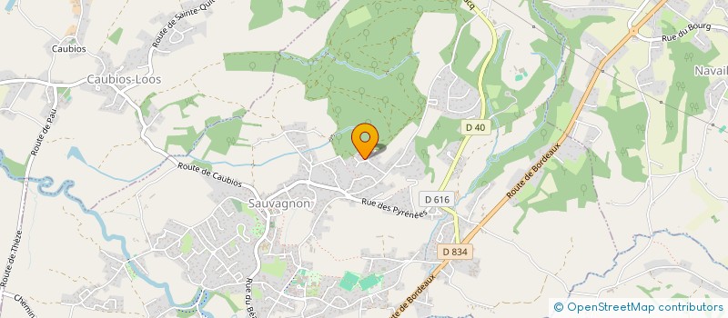 localisation de l'entreprise MADAME MARION SCHALK  SAUVAGNON