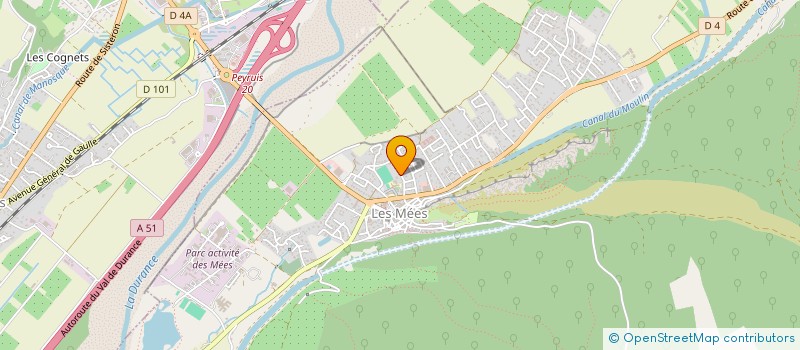 localisation de l'entreprise MADAME MARION SCHEMBRI à LES MEES