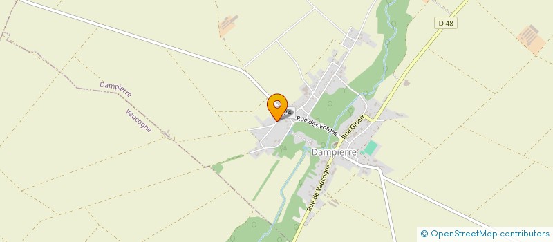 localisation de l'entreprise MADAME MARION SCHERSCHELL  DAMPIERRE