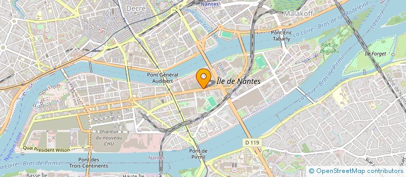 localisation de l'entreprise MADAME MARION SCHMITT à NANTES