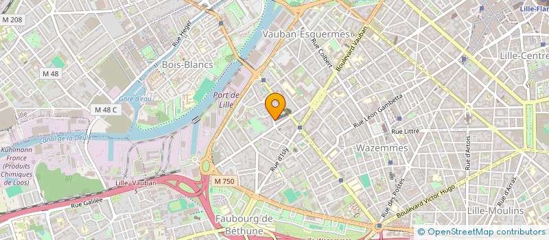 localisation de l'entreprise MADAME MARION SCHOUTEETEN à LILLE