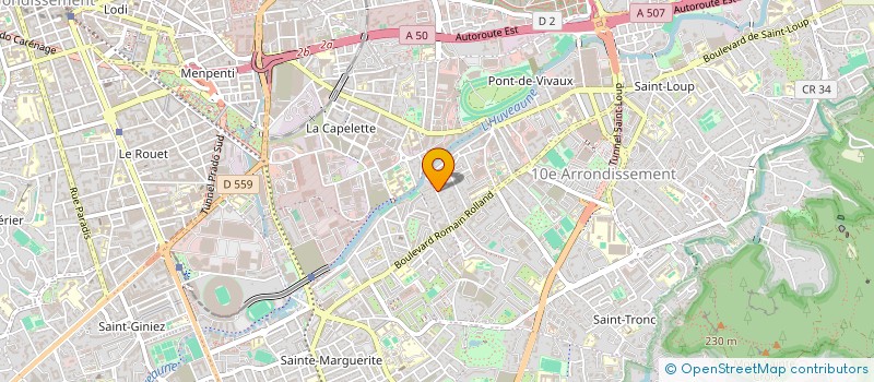 localisation de l'entreprise MADAME MARION SEBAG à MARSEILLE