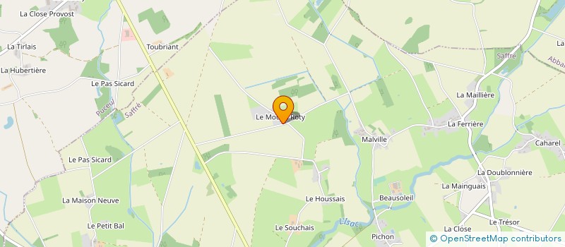 localisation de l'entreprise MADAME MARION SEGUIN à SAFFRE