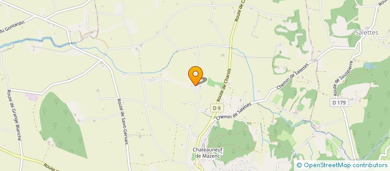 localisation de l'entreprise MADAME MARION SERRADIMIGNI  LA BEGUDE-DE-MAZENC