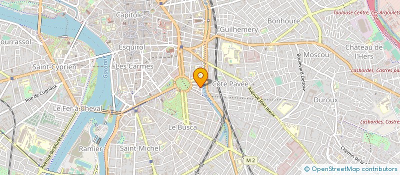 localisation de l'entreprise MADAME MARION SERVANT à TOULOUSE