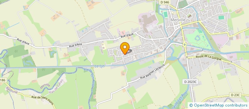 localisation de l'entreprise MADAME MARION SGARD  MERVILLE