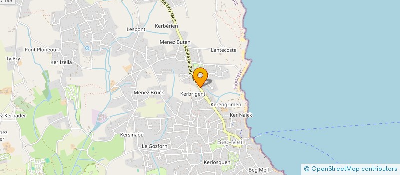 localisation de l'entreprise MADAME MARION SICKERSEN à FOUESNANT