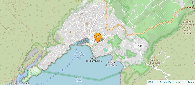 localisation de l'entreprise MADAME MARION SILVESTRI à CASSIS